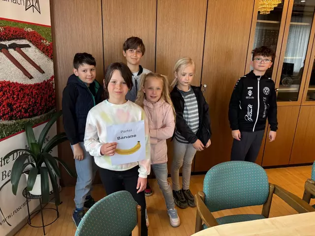 Aus den Reihen der Bananen-Partei kam der Vizebürgermeister. | Foto: VS Rosental