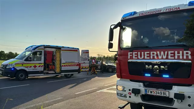 Ein Großaufgebot an Rettungskräfte stand im Einsatz. | Foto: Doku NÖ
