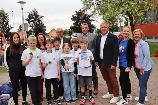 Platz 2, Gold und die Teilnahme am Landesfinale: die VS Lieboch | Foto: Edith Ertl