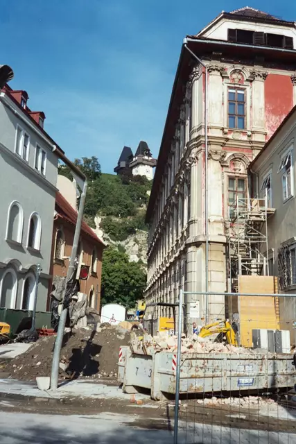 Auch 2003, als Graz Kulturhauptstadt war, blieben die Baustellen nicht aus. | Foto: Wolfram Dornik