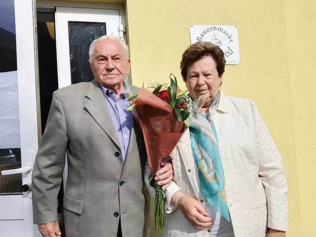 Das Ehepaar Maria und Josef Höreth feierten ihre Eiserne Hochzeit. | Foto: Christine Knasmillner