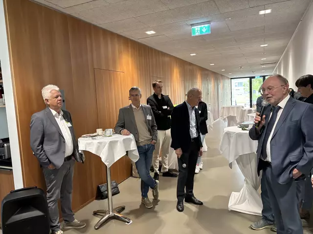 Willibald Mautner wünschte allen Gästen inspirierende Gespräche – „und eine Idee, bei der es einem leidtäte, sie nicht umzusetzen“.
 | Foto: MeinBezirk