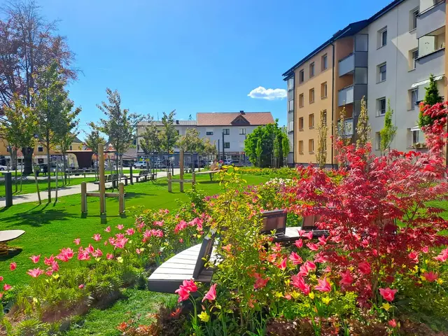 Im Frühjahr zeigte der "Farbklanggarten" im Althofener Stadtpark seine erste Blüte. | Foto: Privat
