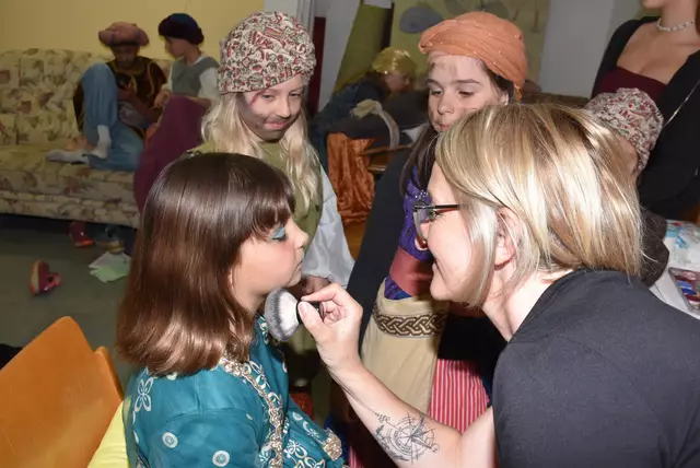 Ali Baba und die 40 Räuber. Kinder-Theater der Liedertafel Pabneukirchen mit einer "Pabneukirchner" Fassung.  | Foto: Robert Zinterhof