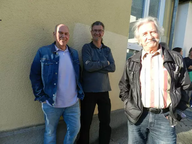 Christia Mayer Martin. Willi Wessely freuen sich schon auf das Schnelle Internet | Foto: Heribert Punz