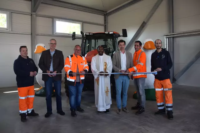 Der neue Wirtschaftshof in Gänserndorf wurde feierlich eröffnet. | Foto: Rahel Mold