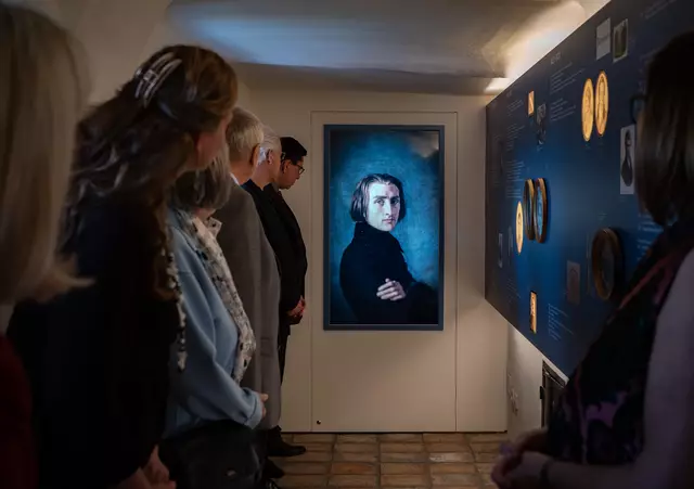 Ein dynamisches Portrait des großen Virtuosen Franz Liszt im Liszt Geburtshaus | Foto: Andreas Hafenscher