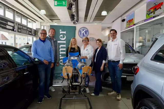 v.l.nr: Roland Kraus, Robert Karolyi, Iryna Ermler, Birgit Peck, Melanie Kirschner und Erich Ermler Jr. | Foto: Bernhard Kerezsi