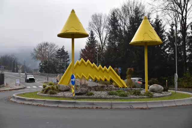 Größter Verkehrsknotenpunkt ist der Kreisverkehr bei der Autobahn. | Foto: Barbara Fluckinger/MB Archiv