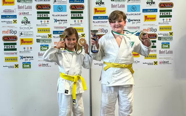 Stolz auf ihre erbrachten Leistungen sind die jungen Judoka des SV St. Marein-Lorenzen. | Foto: SVML