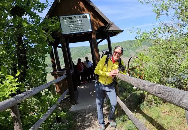 Die Ferdinand-Warte, ein lohnendes Platzerl hoch über der Donau in der Wachau