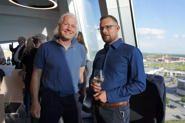 GF und Betreiber Thomas Humer, OCT und Hafen2 in Weiden am See | Foto: Andrea Glatzer