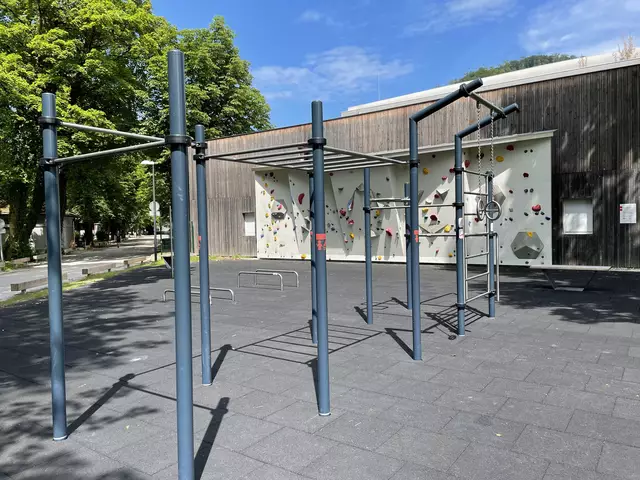 Bewegungsangebote sollen in allen Stadtteilen sichtbarer werden, so wie hier die Anlage im Volksgarten. | Foto: Lisa Gold