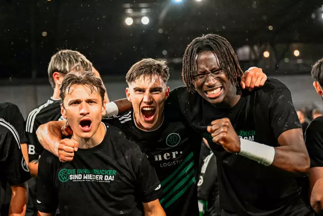 Meister der tt.com Regionalliga Tirol und Aufsteiger in die Regionalliga West. | Foto: FCW/Daniel Schönherr