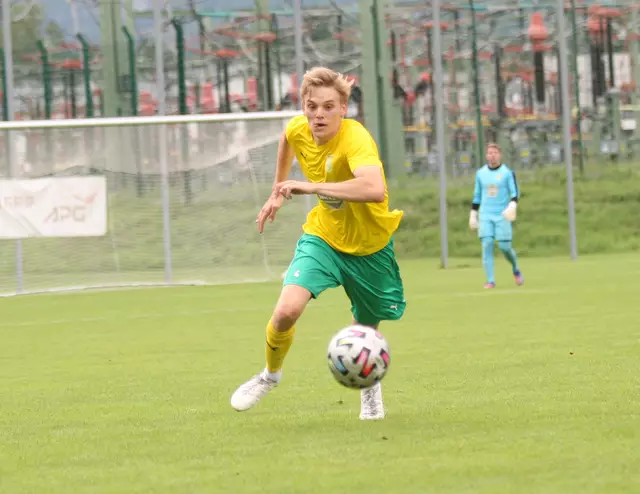 Anton Götsch trug sich gegen die Reichenau Juniors in die Torschützenliste des SV Haiming ein. | Foto: Peter Leitner