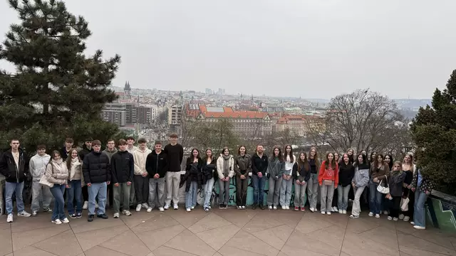 Grenzen überschreiten, Perspektiven erweitern: Schülerinnen und Schüler der HAK Spittal sammelten in Prag internationale Erfahrungen mit Erasmus+. | Foto: HAK Spittal/Drau