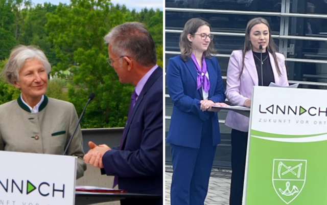 Fr. Dr. Irmgard Griss, Nationalratsabgeordnete a. D., Bernd Gsell, Julia Spari und Valerie Gschwind vom Verein Lila Winkel

Fotos Verein Lila Winkel