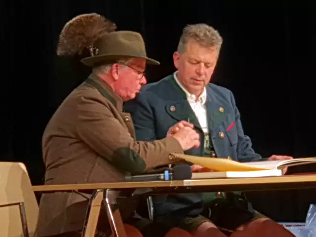 Eintrag im Gast-Gemeindebuch | Foto: A. Platschka