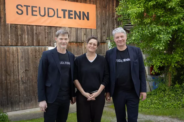 Gerhard Kainzner (Bühne), Christine Eder (Regie), Hakon Hirzenberger (Künstlerischer Leiter Steudltenn)
 | Foto: ungerank