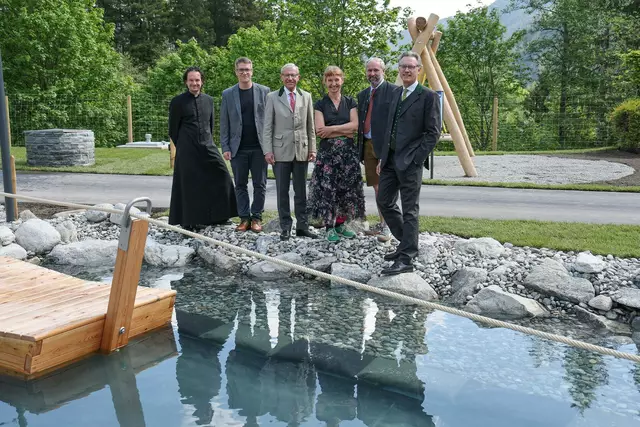 Alle Beteiligten waren von den "neuen" Wasserwelten begeistert. | Foto: krimmler-wasserwelten.at