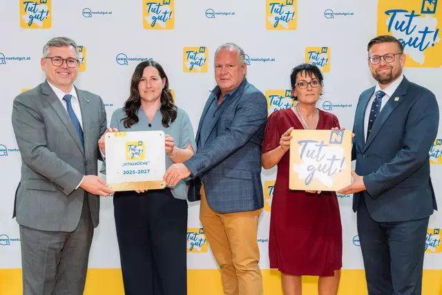 Die Rogatsbodner Lebenshilfe-Kuchl wurde ausgezeichnet. | Foto: MS-Fototeam/Martin Mathes