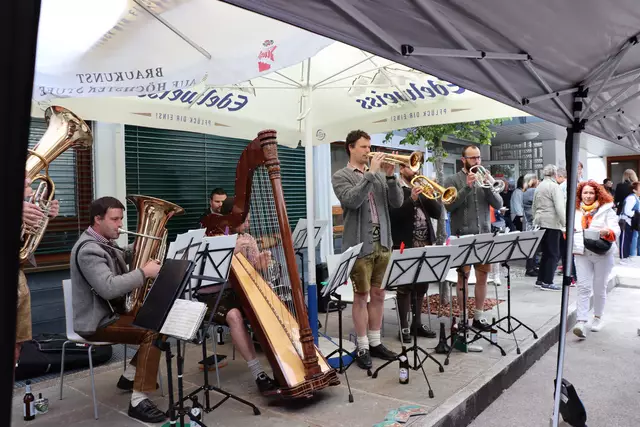 Auch für musikalische Umrahmung war bestens gesorgt. | Foto: Nimpf