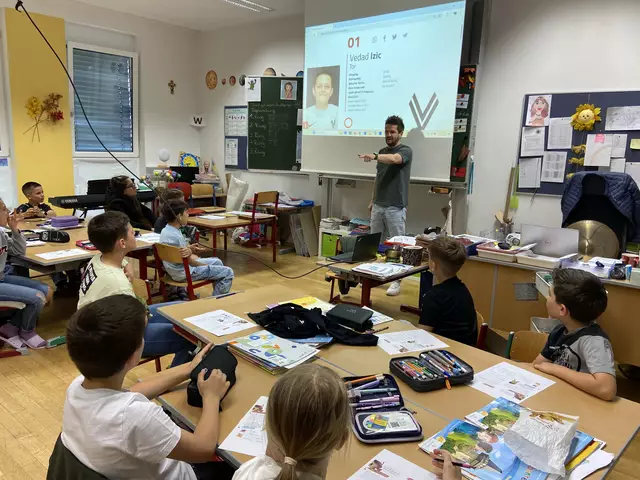 In der Volksschule Voitsberg wurden zwei Workshops abgehalten. | Foto: VS Voitsberg
