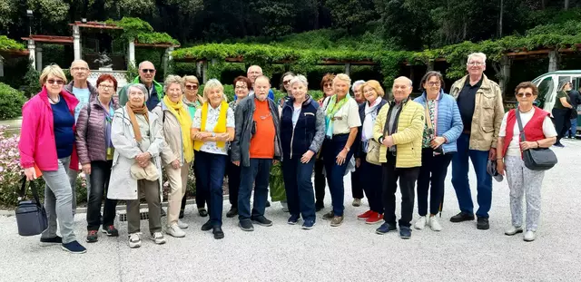 Maria Steininger (1.v.l.) mit den Teilnehmern der Reise | Foto: privat