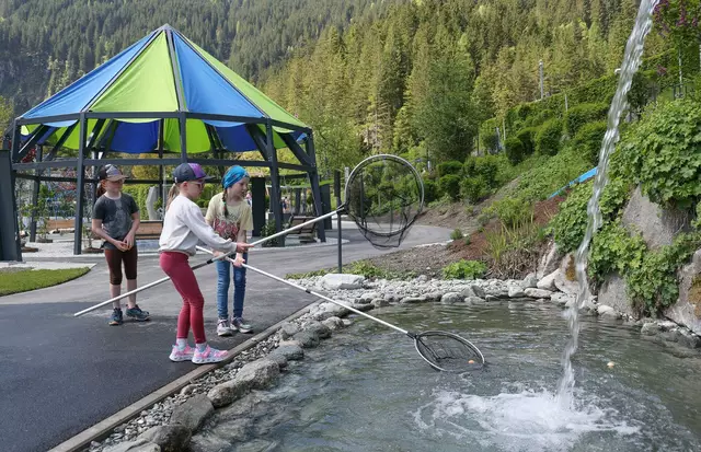 Mit Spiel und Spaß waren die Kinder dabei. | Foto: krimmler-wasserwelten.at