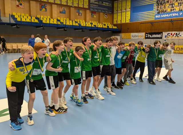 Die U11 des Handball Union Wienerwald ist niederösterreichischer Meister. | Foto: Handball Union Wienerwald