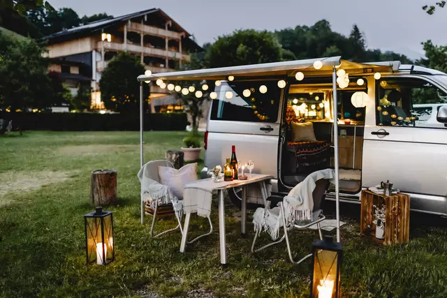 Camping kann so schön sein – wie hier beim Seecamping Berau am Wolfgangsee – wer "wildcampt" muss jedoch mit Strafen rechnen. | Foto: Bettina Gangl