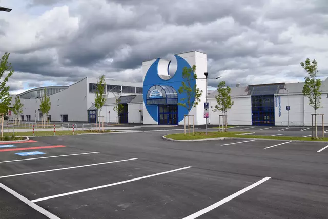 Oberwart wird mit der Messehalle aktuell als ein möglicher Austragungsort für den Song Contest 2026 gehandelt. | Foto: Michael Strini