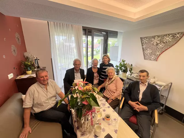 Hochzeit: Erna und Siegfried feierten am 17. 04 das Fest der Diamantenen Hochzeit. | Foto: Gemeinde Pötting