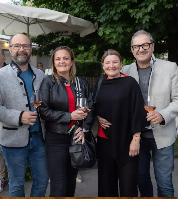 Stefan und Romana Danzl, Petra Empl-Schiestl und Andreas Schiestl .  | Foto: ungerank