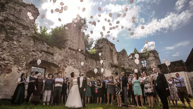 In der Burg Reichenstein stehen diverse Areale mit Burgkapelle, Galerieraum und Burghof zur Verfügung. | Foto: Michael Hofer