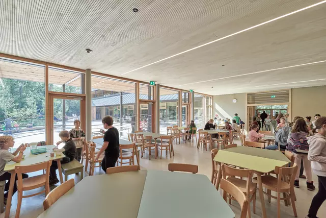 Die Kantine will man in Zukunft für die Nachbarschaft öffnen.  | Foto: Kurt Hörbst