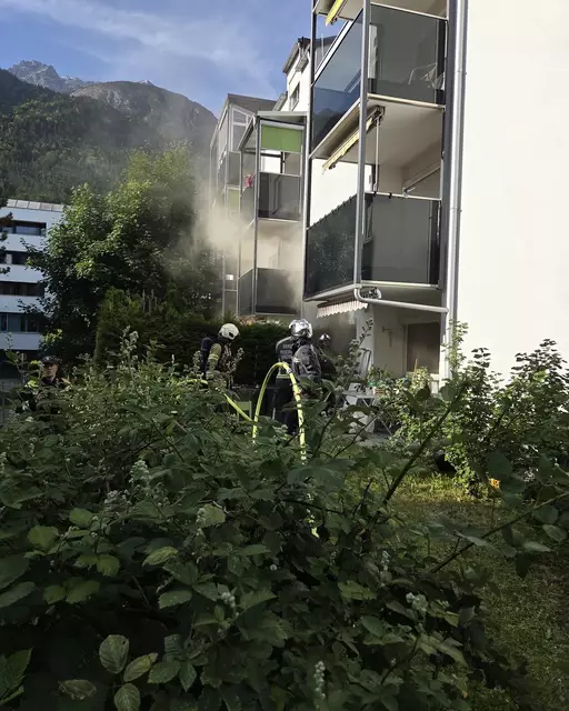 Feuerwehren bekämpften zwei Küchenbrände. | Foto: FF Hötting