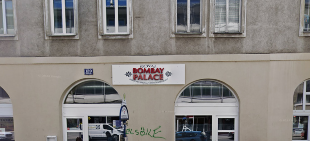 Das Royal Bombay Palace in der Thaliastraße 139 insolvent. Von der Pleite betroffen ist auch Richi's Street Food, das als Imbiss-Erweiterung im selben Haus untergebracht war.  | Foto: Screenshot Google Maps