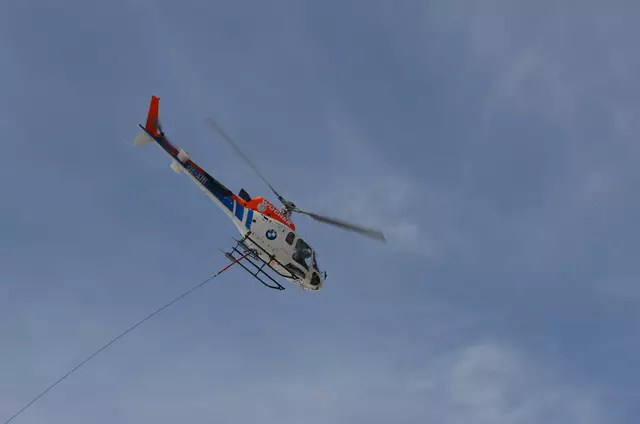 Versorgungstag auf der Reichensteinhütte. | Foto: WAFO