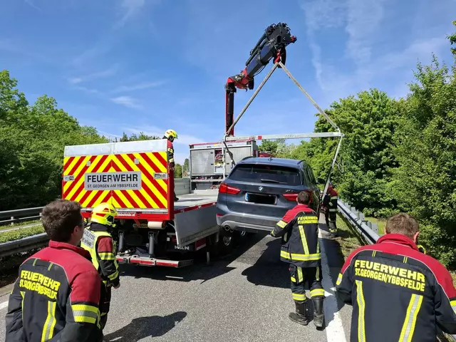 Rasche Hilfe verhindert Schlimmeres: Zwei Einsätze im Bezirk Amstetten | Foto: Bfkdo Amstetten / FF St. Georgen