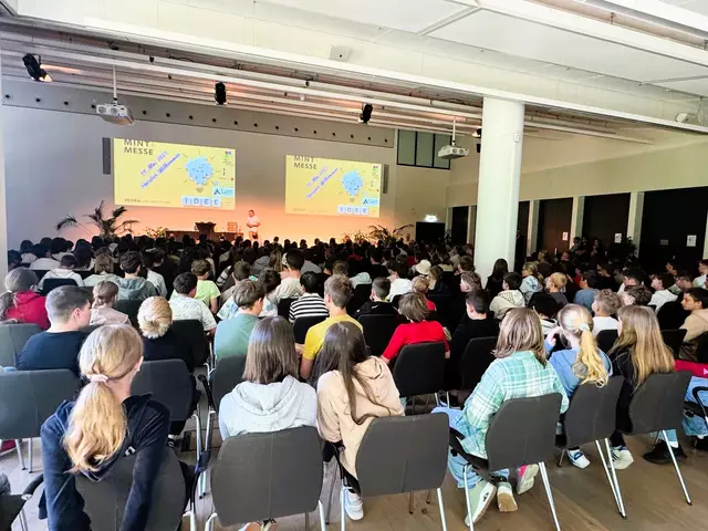 Im Rahmen der MINT-Messe 2025 präsentierten Schülerinnen und Schüler aus Kärntens MINT-Mittelschulen ihre Forschungsprojekte | Foto: Educational Lab | Fotos: Sabine Biedermann