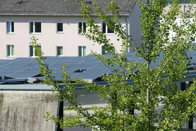 Auf dem Busterminal befindet sich eine Photovoltaikanlage. | Foto: MeinBezirk