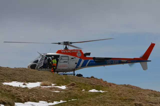 Versorgungstag auf der Reichensteinhütte. | Foto: WAFO