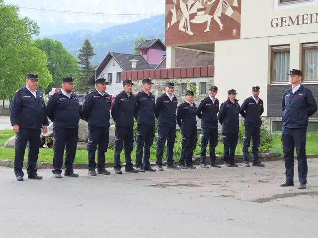 Das Ausbilderteam der Grundausbildung 2025 | Foto: BfKdo Hermagor