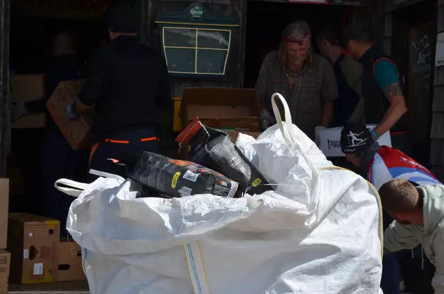 Versorgungstag auf der Reichensteinhütte. | Foto: WAFO