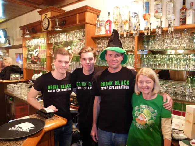 Der Familienbetrieb am St. Patricks Day, der Eröffnungstag. | Foto: Dominic Horinek