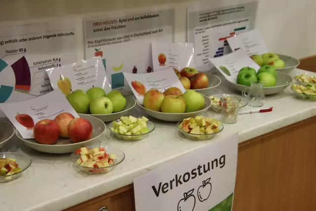Die Übungsfirma widmet sich der Erzeugung und Vermarktung von Apfelprodukten. | Foto: Martin Wurglits