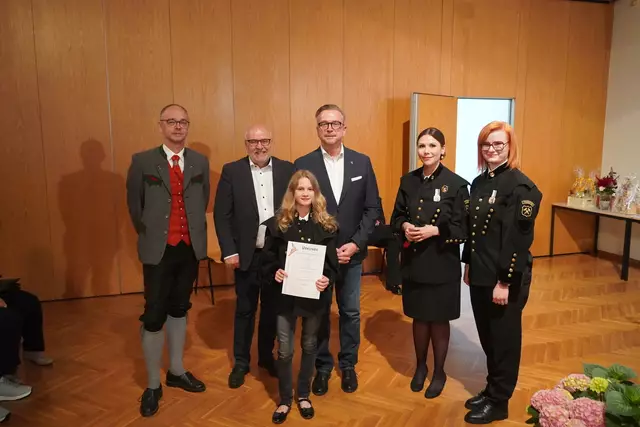 Jungmusikerleistungsabzeichen in Bronze mit Auszeichnung: Sophia Karatzias
 | Foto: Bergkapelle Piberstein