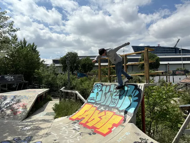 Der Sommer 2025 könnte der letzte für den Skatepark auf der Freifläche in Neu Marx sein.  | Foto: Luca Arztmann/MeinBezirk
