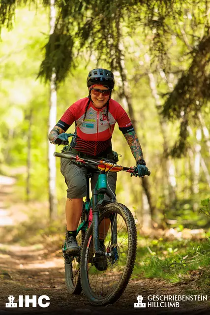 Die Mountainbikerinnen und Mountainbiker hatten auch ihren Spaß. | Foto: LAC Geschriebenstein-Bad Tatzmannsdorf